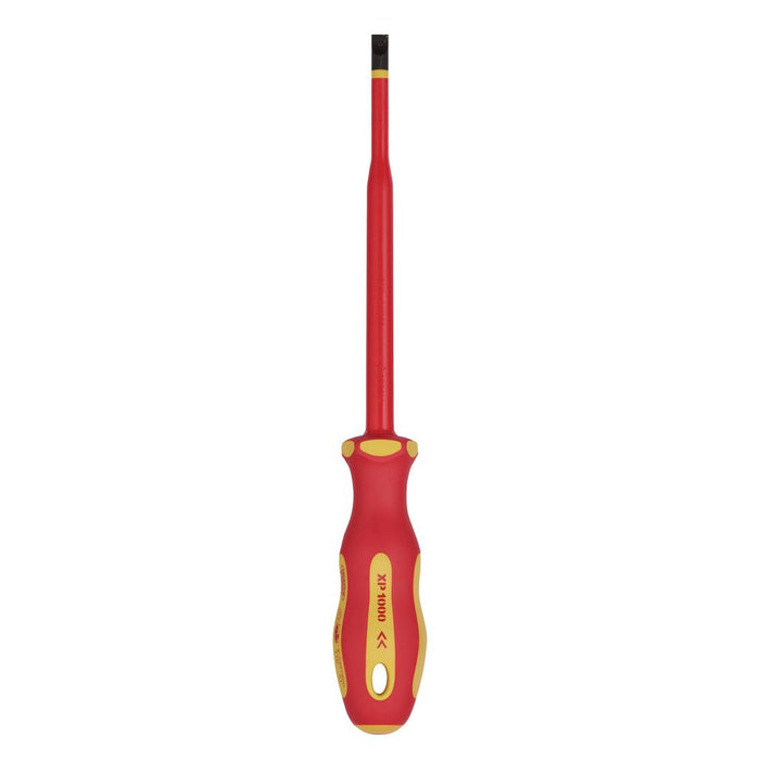 Draper Tools XP1000® VDE Slimline Plain Slot Screwdriver 6.5 x 150mm 02162