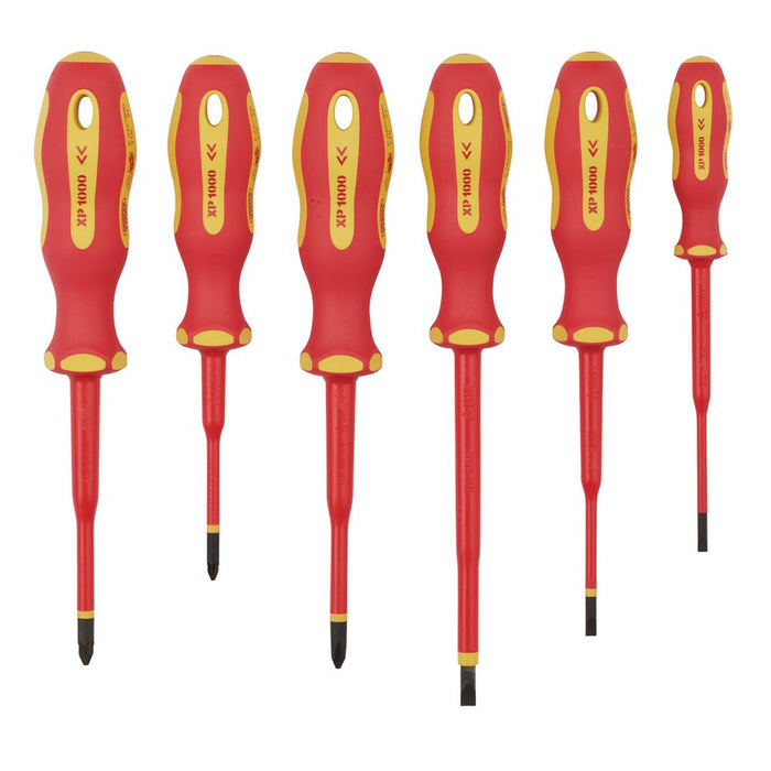 Draper Expert XP1000® VDE Slimline Screwdriver Set, 6 Pce