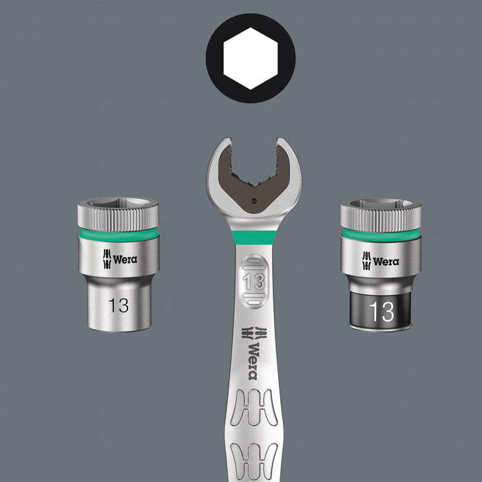 Wera 9607 Socket Magnetic Strip B Impaktor 1 10 Pce