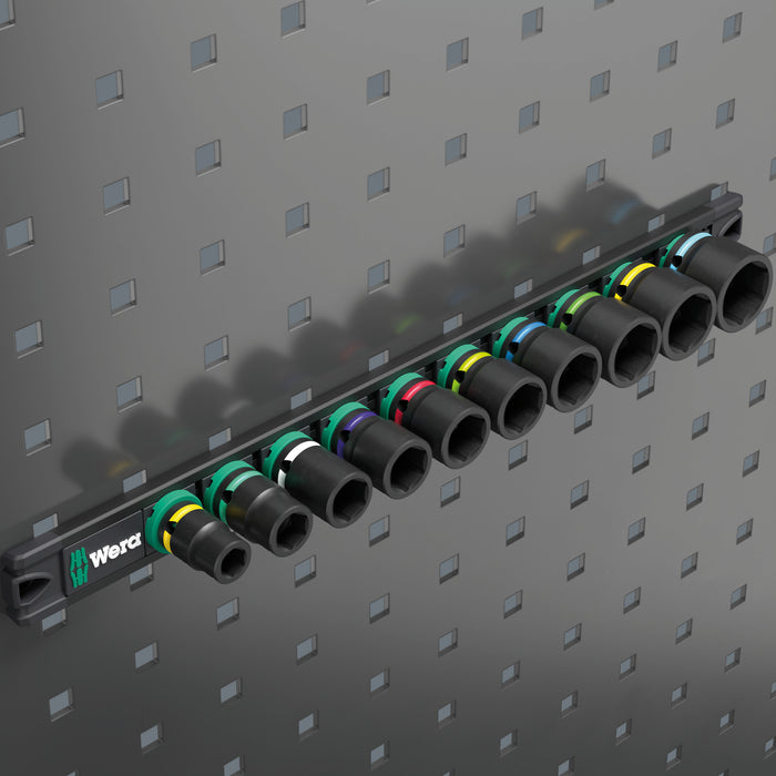 Wera 9607 Socket Magnetic Strip B Impaktor 1 10 Pce
