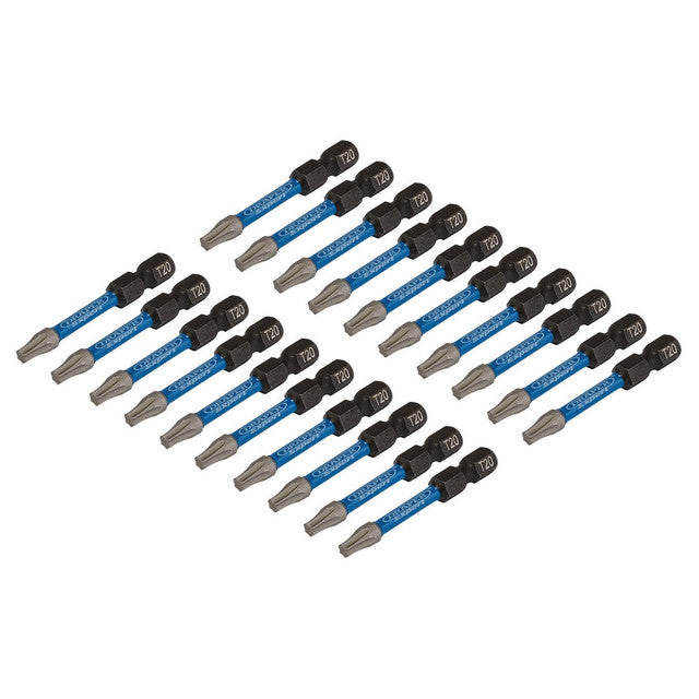Draper Expert TX-STAR® Impact Screwdriver Bits T20 x 50mm 1/4
