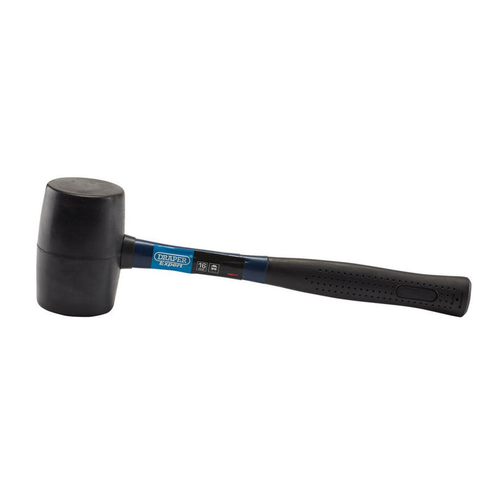 Draper Expert Rubber Mallet with Fibreglass Shaft 450g/16oz 08017