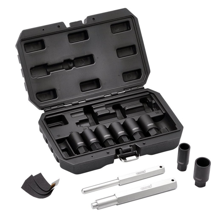 Draper Locking Wheel Nut Removal Set 10PC