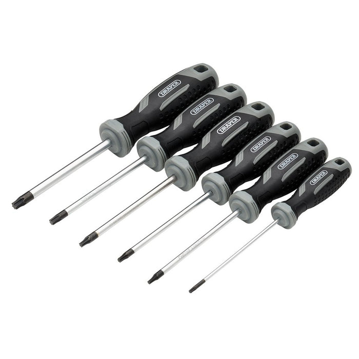 Draper TX-STAR Soft Grip Screwdriver Set 6 Piece
