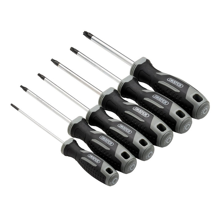 Draper TX-STAR Soft Grip Screwdriver Set 6 Piece
