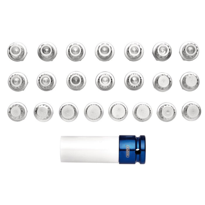 Draper VAG Locking Wheel Socket Set 23 Pce