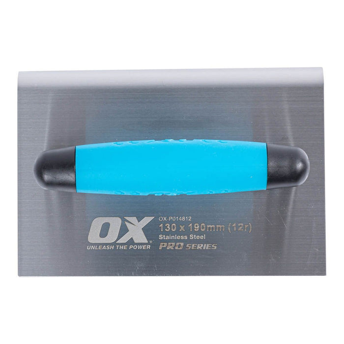 OX Tools Professional 130 x 190mm (22d 12r) Stainless Steel Edger