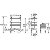 Hazet Tool Trolley Tool Trolley Assistant 166C
