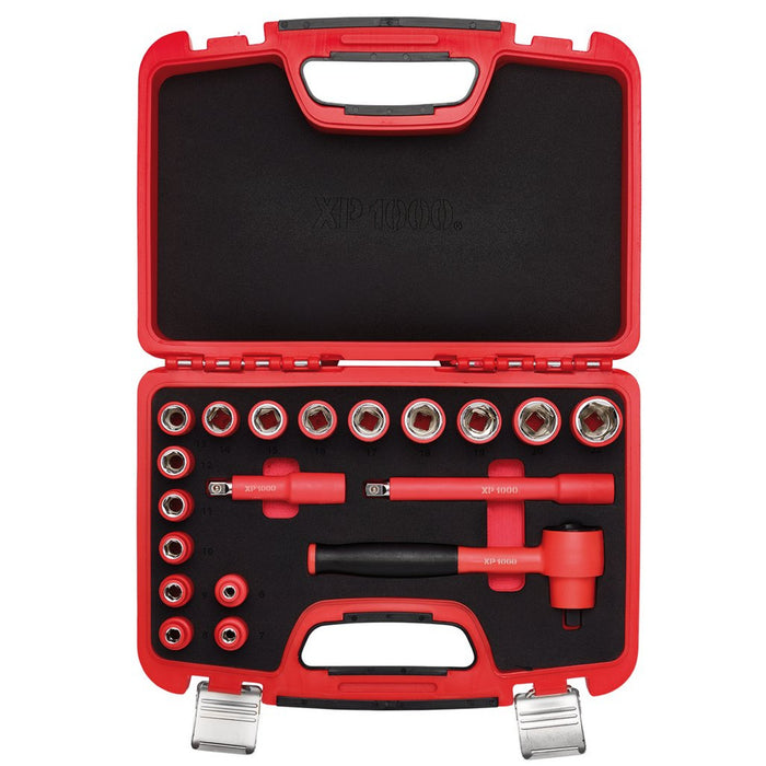 Draper Expert XP1000 VDE 3/8 Dr. Metric Socket Set