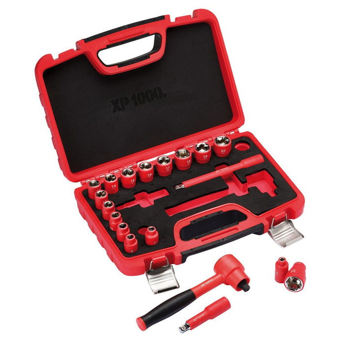 Draper Expert XP1000 VDE 3/8 Dr. Metric Socket Set
