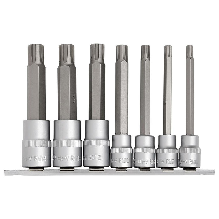 Draper Tools Expert Ribe® Socket Bit Set 3/8