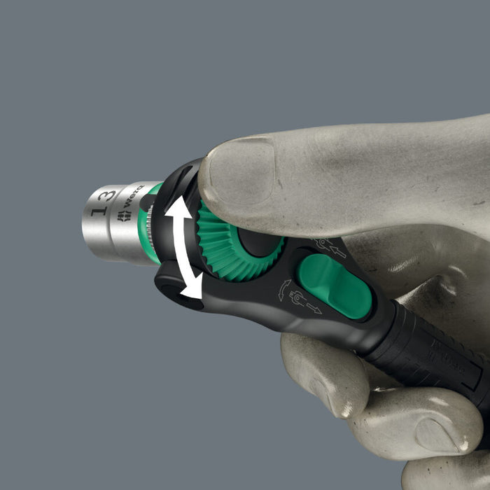 Wera 8000 A Black Edition Zyklop Speed Ratchet 1/4