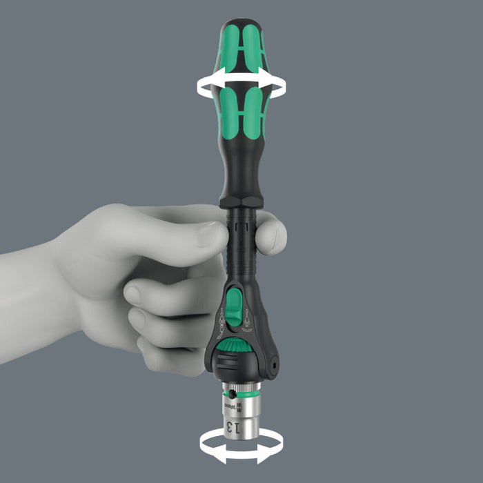 Wera 8000 A Black Edition Zyklop Speed Ratchet 1/4