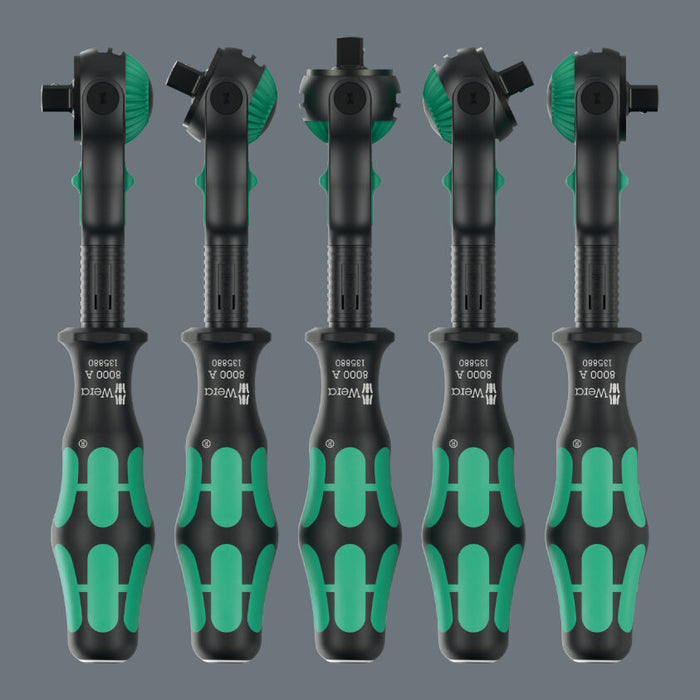 Wera 8000 A Black Edition Zyklop Speed Ratchet 1/4