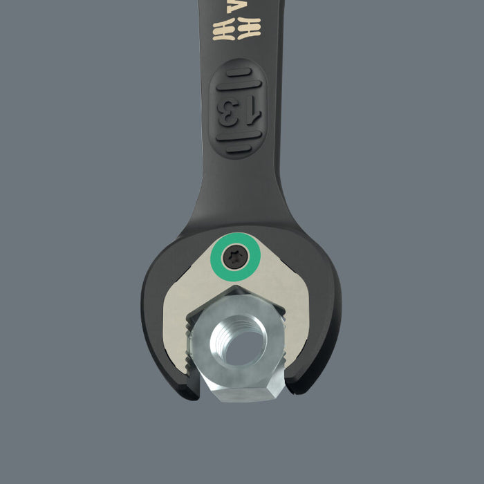 Wera 6000 Joker Black Edition 11 Set 1 Ratcheting Combination Spanner Set, 11 Pce