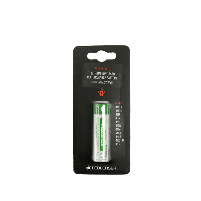 Ledlenser Accessory 18650 Li-ion Rechargeable Battery 3.6v 3000mAh MH10 P7R
