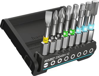 Hazet 2304SH-12 SmartHolder with 8 Screwdriver Bits | Long