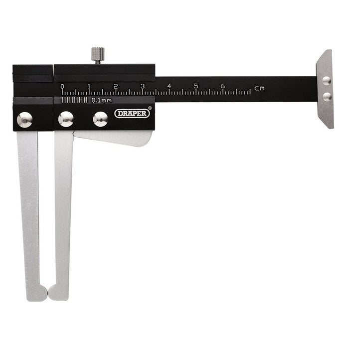 Draper Brake Disc Caliper with Tread Depth Gauge 0-60mm