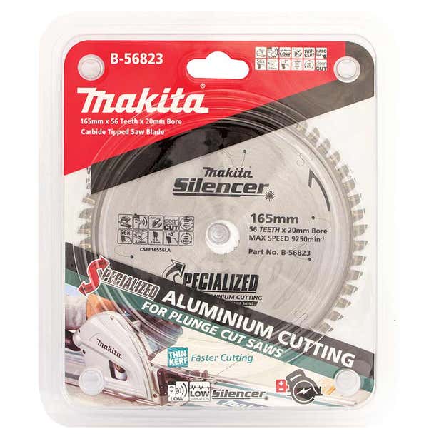 Makita 165 56T Plunge Saw TCT Wood Circular Saw Blade