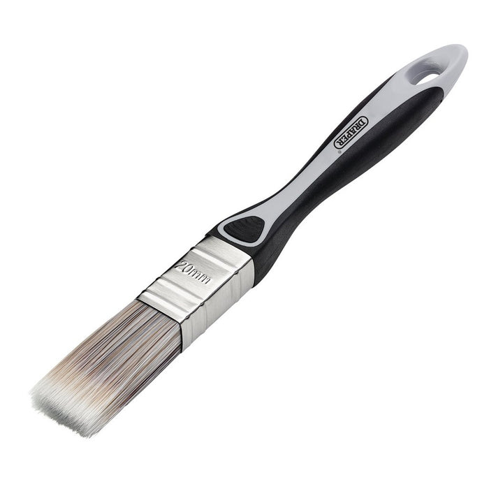 Draper 20mm Paint Brush with Soft Grip - Flat