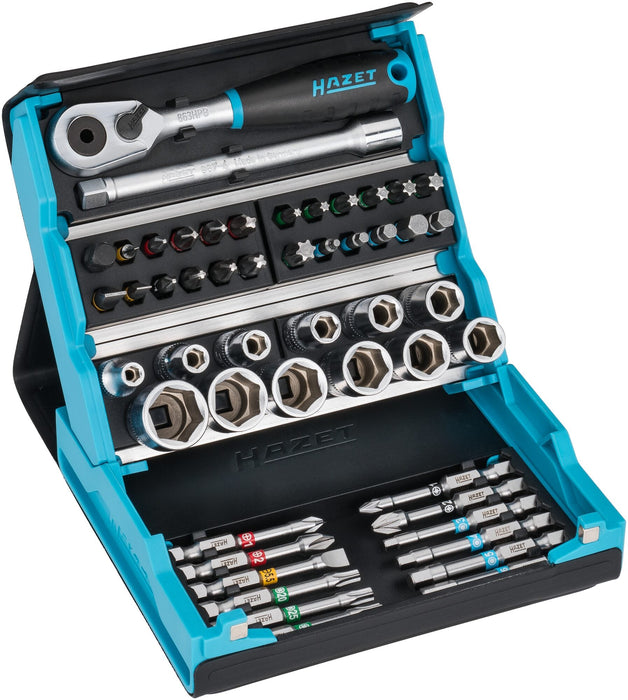 Hazet 50 Pce 1/4in Smartcase Socket Set 2200SC-2