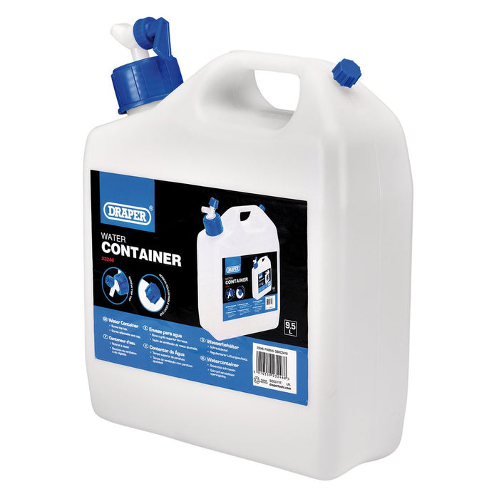 Draper Tools Water Container with Tap 9.5L 23246