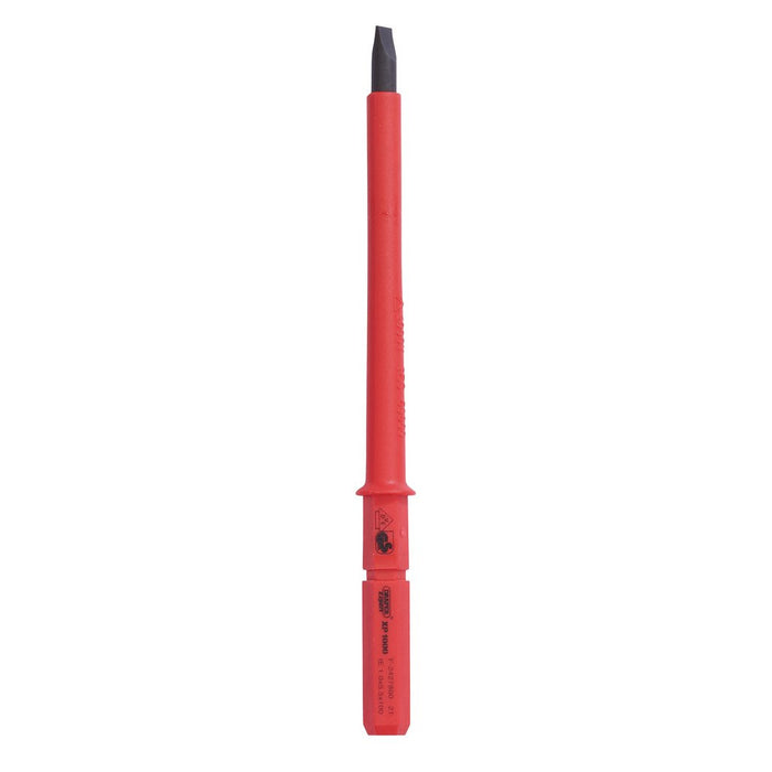 Draper Tools XP1000® VDE Plain Slot Interchangeable Screwdriver Blade 5.5x100mm 24739