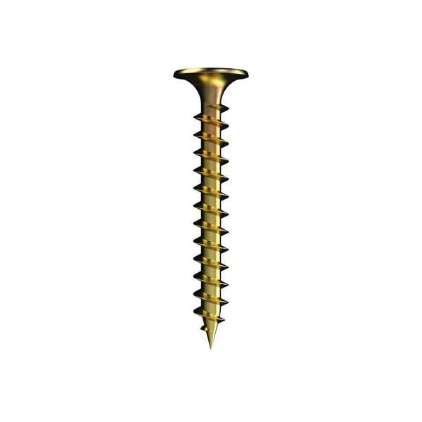 Bremick Drywall Screws Bugle Head Zinc Yellow 6-18x25, 1000pk