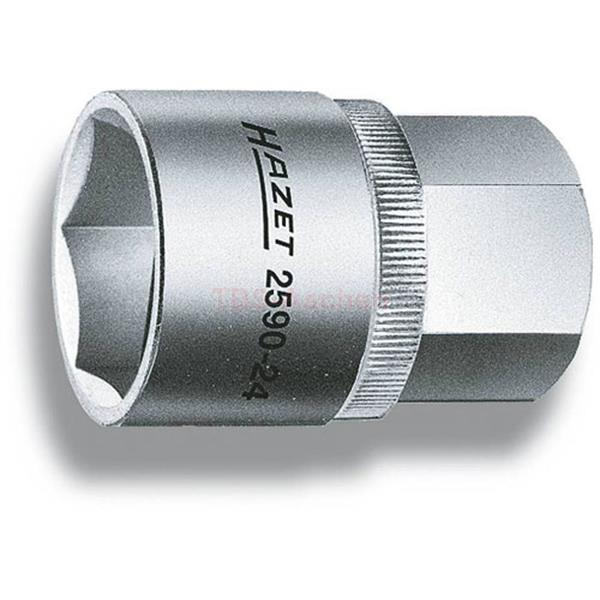 Hazet 2590-24 V-Belt Pulley Socket 6 Point 24mm