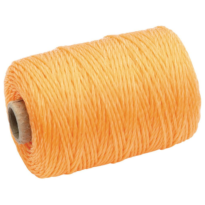 Draper Tools Polypropylene Brick Line 100m Orange 27425