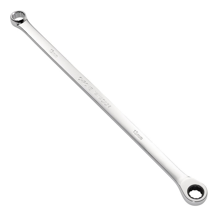 Draper HI-TORQ® Metric Extra-Long Double Ring Ratchet Spanner, 13mm