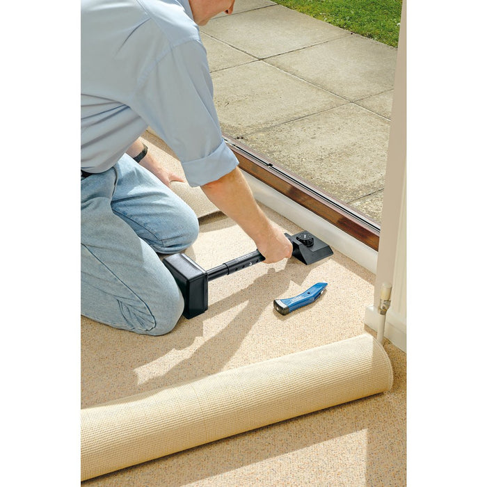 Draper Tools Adjustable Carpet Stretcher Knee Kicker 460-540mm