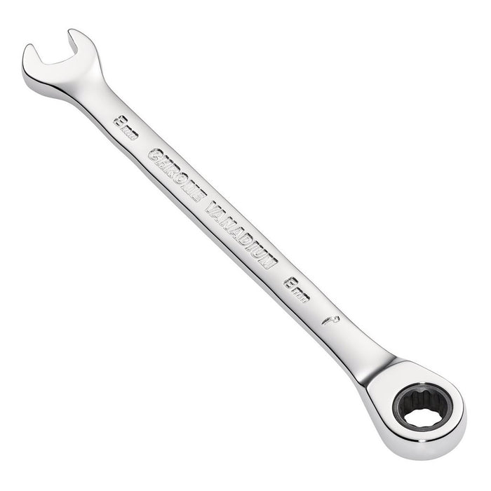 Draper Tools 8mm Metric Ratcheting Combination Spanner