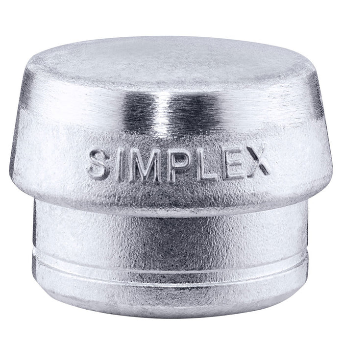 Halder Insert for SIMPLEX Soft-Face Mallet Soft Metal Silver 855g