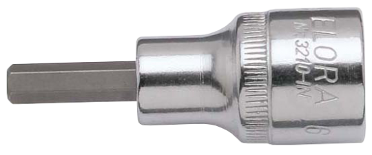 Elora Screwdriver Socket 1/2in inside hexagon 3210-IN 19