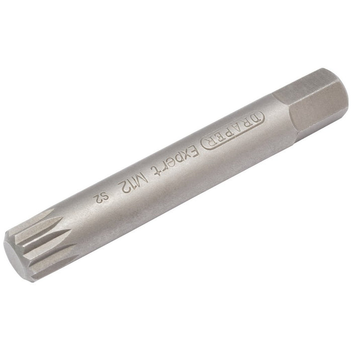Draper Expert Spline 10mm Insert Bit for Mechanics Bit Sets M12 x 75mm 33349