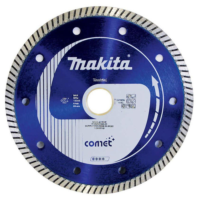 Makita 125mm x 22.23 Diamond Blade Turbo - Comet