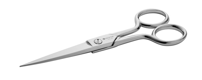 Ideal-Tek Carbon Steel Nickel Plated ProCut Scissors 372S-Y60.NP Fine Straight Blade 155mm