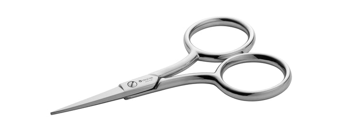 Ideal-Tek Carbon Steel Nickel Plated ProCut Scissors 372S-YL40.NP Extra Fine Straight Blade 100mm