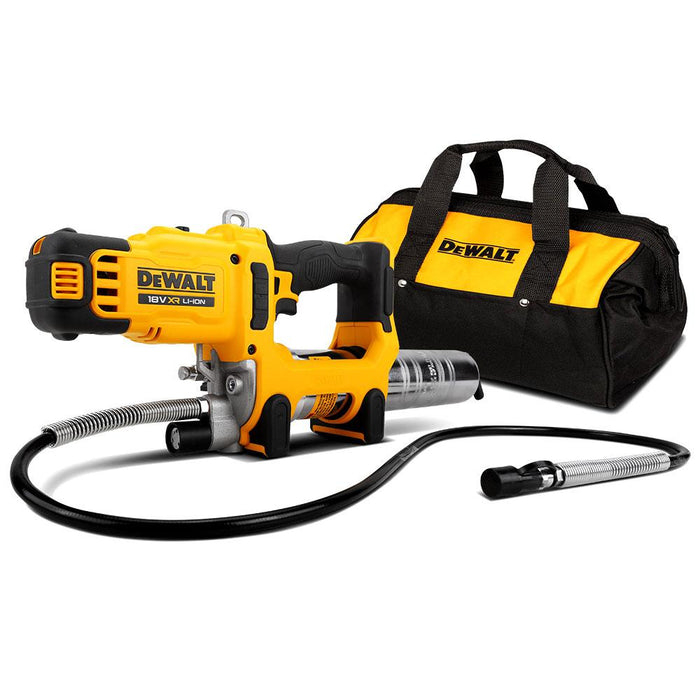 Dewalt DCGG581P1G-XE 18V 5.0Ah Cordless 2-Speed Grease Gun Kit