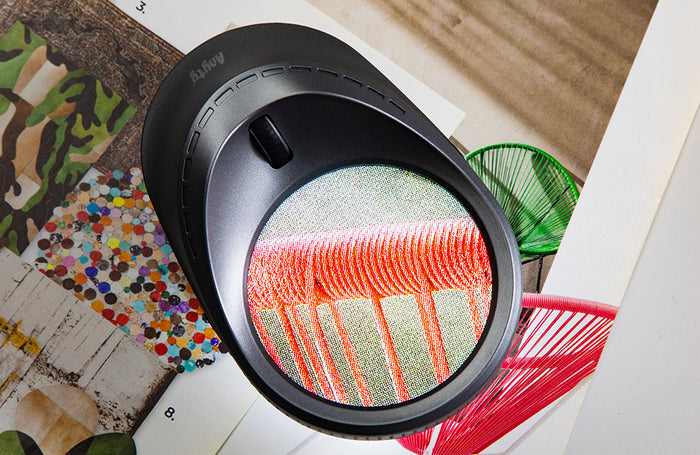 Pixel Perfect Digital Round Screen Magnifier/ Handheld LED Microscope