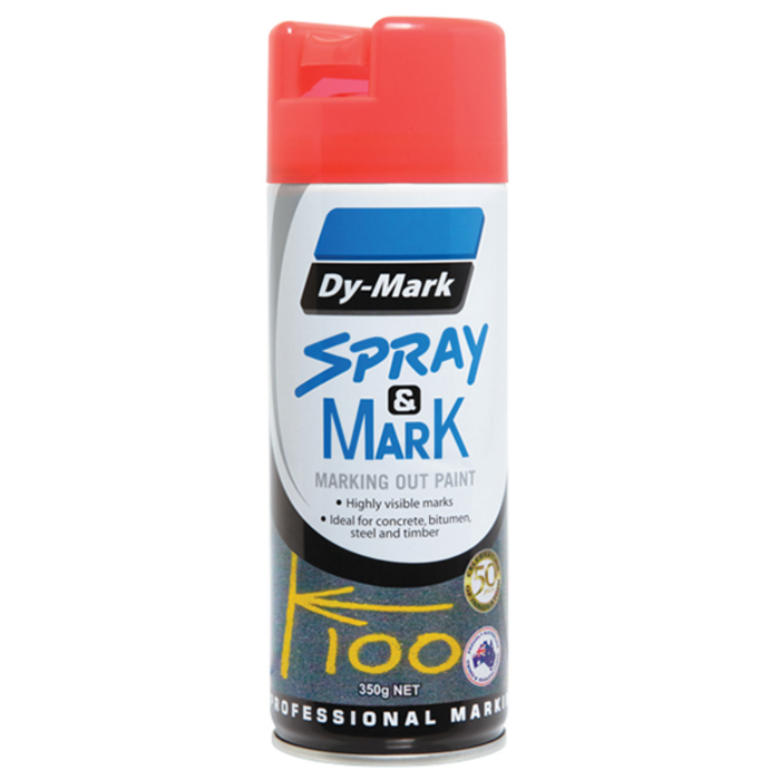 Dy-Mark Spray & Mark Fluro Orange 350g