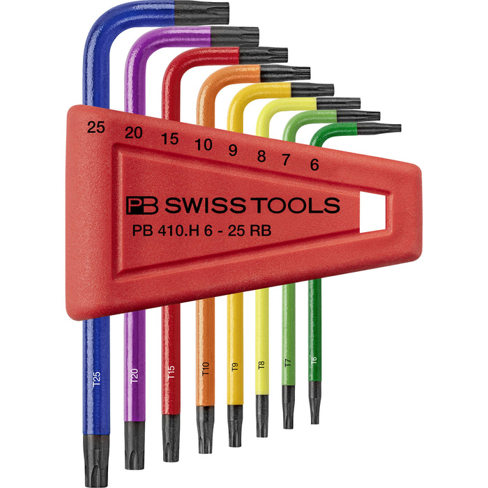 PB Swiss Rainbow 8 Pce Torx Key Set (TX6-TX25)