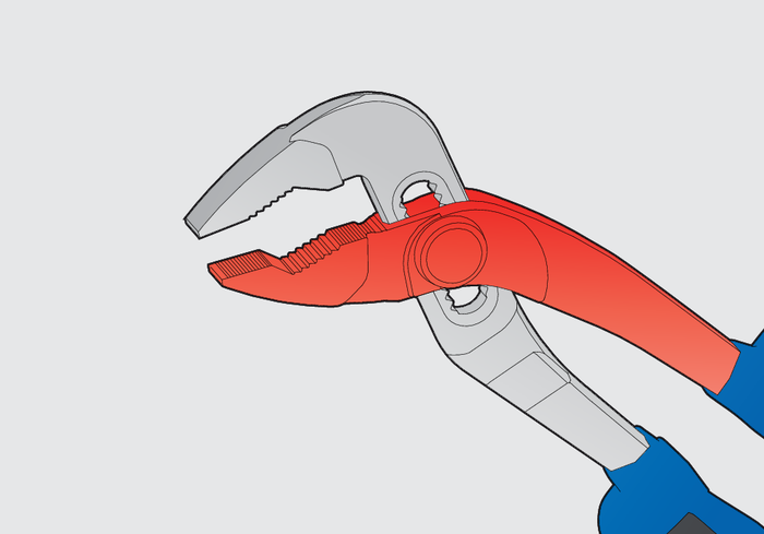 Unior 447/1HPP Waterpump Pliers 240mm