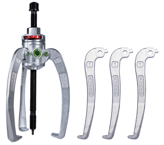 Kukko 3-Arm Combination Puller with Locking Mechanism