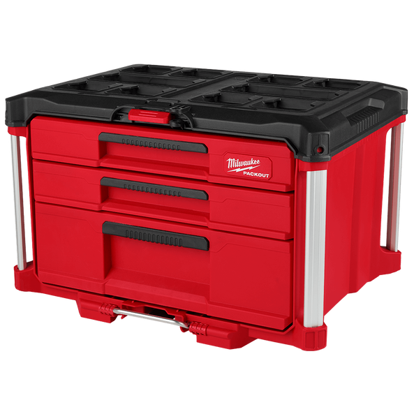 Milwaukee PACKOUT™ Multi Depth 3-Drawer Tool Box