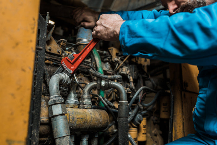 Unior 492/6 Heavy Duty Pipe Wrench 18