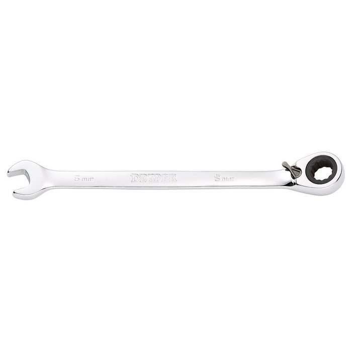 Draper Tools Hi-Torq® Metric Reversible Ratcheting Combination Spanner 8mm 51967