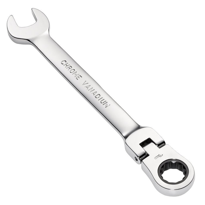 Draper Tools Hi-Torq® Metric Flexible Head Ratcheting Combination Spanner 15mm 52017