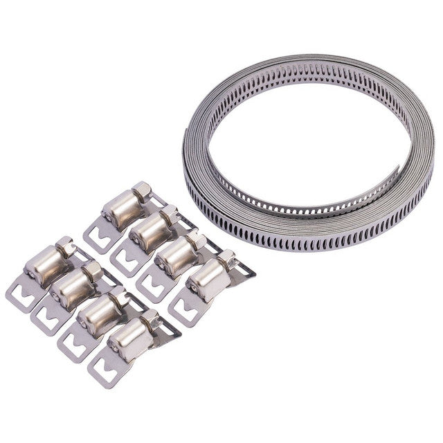 Draper Tools 8mm Wide Hose Clamp Set